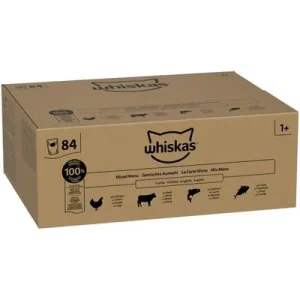 Whiskas 1+ Adult saquetas 84 x 85 g