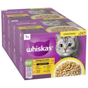 Whiskas 1+ Adult saquetas 48 x 85 g - Megapack económico