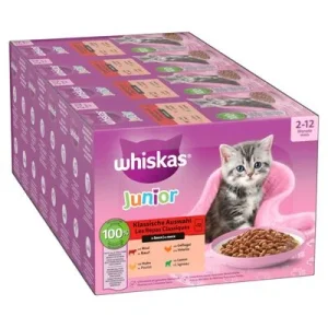 Whiskas Junior saquetas 48 x 85 g - Megapack