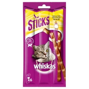 Whiskas Sticks 14 x 36 g snacks para gatos