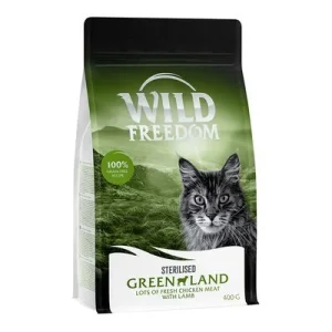 Wild Freedom Adult Green Lands Sterilised com cordeiro