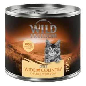 Wild Freedom Kitten 12 x 200 g - Pack económico