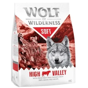 Wolf of Wilderness Soft High Valley com vaca - sem cereais
