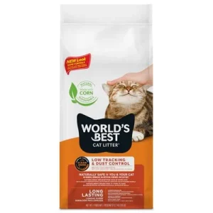 World's Best Cat Litter Low-Tracking areia aglomerante sem pó