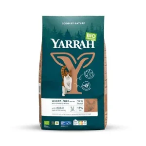 Yarrah Bio sem trigo com frango biológico e peixe