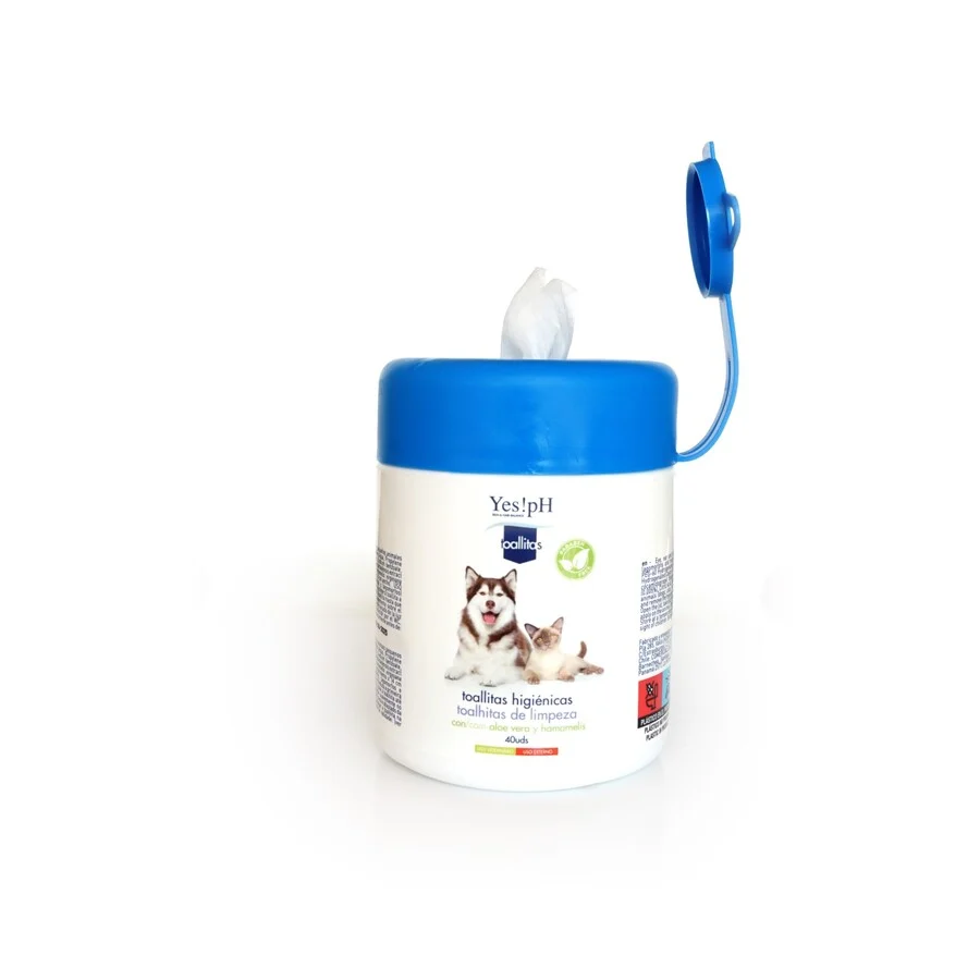 Yes!pH Toalhitas Húmidas de Limpeza para cães e gatos - Image 2