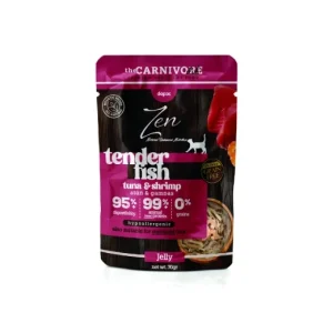 Zen Wet Cat No Grain – Atum e Camarão (em gelatina) 70g