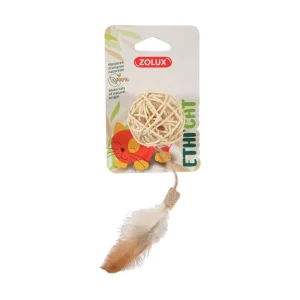 Zolux ETHI’CAT Rattan Bola em Rattan Natural para Gatos